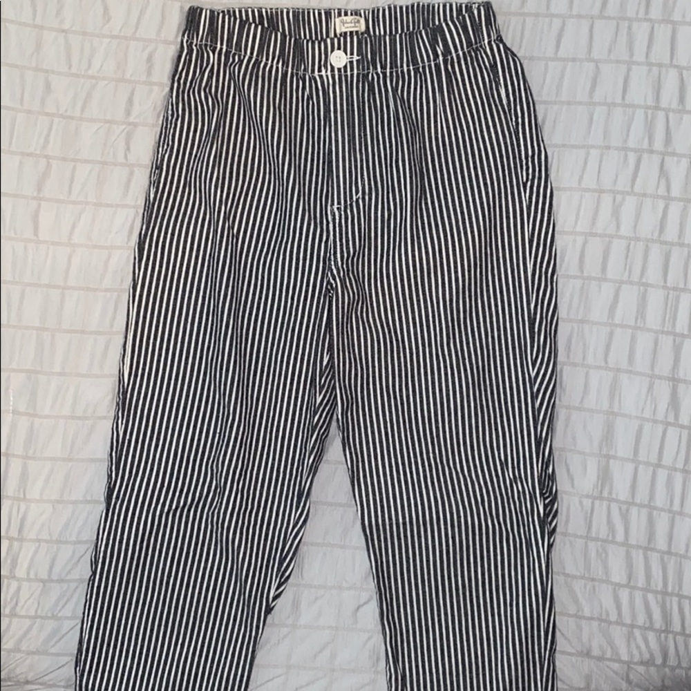 Striped PacSun pants